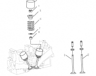 Клапана 1.5 1.8 Geely Emgrand EC7